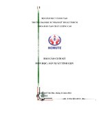 Báo cáo cuối kỳ  sản xuất tinh gọn phương pháp pareto và biểu đồ xương cá