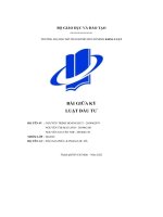 (Tiểu luận) the baby sister earns money to live, while serving on the jury has no income during the time of service   causing undue hardship  exempted from serving on a jury
