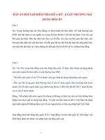 Bài làm kiểm tra giữa kỳ  Luật thương mại hàng hóa và dịch vụ