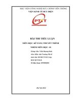 Chủ đề thuyết trình những lợi ích và hạn chế của việc mua sắm online hiện nay