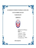 Lesson plan unit 6  gender equality