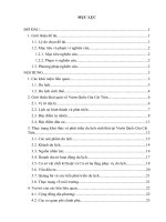 Tìm hiểu về thực trạng và giải pháp khai thác du lịch sinh thái tại vườn quốc gia cát tiên