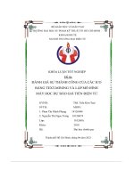 Đánh giá sự thành công của các ico bằng text mining và lập mô hình máy học dự báo giá tiền điện tử