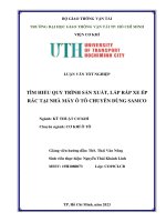 Tìm hiểu quy trình sản xuất, lắp ráp xe ép rác tại nhà máy ô tô chuyên dùng samco