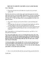 Ôn tập môn luật cạnh tranh