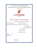 Báo cáo thực tập tốt nghiệp công nghệ kĩ thuật điều khiển và tự động hóa thang máy hoàng triều