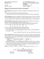 Tổng hợp file đề thi môn lý thuyết xác xuất thống kê