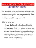 Chuong 6  ước lượng tham số   môn lý thuyết xác xuất thống kê