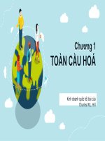 Toàn cầu hóa là gì