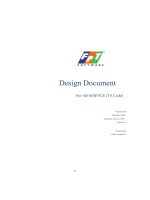 Design document for ab service  ta code