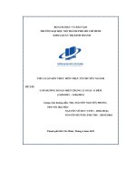 (Tiểu luận) đề tài con đường di sản miền trung 12 ngày 11 đêm(31 05 2023 – 11 06 2023)