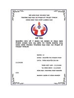 Phương pháp nghiên cứu 2 nghiên cứu về ý định và hành vi mua sản phẩm chăm sóc da đến từ thiên nhiên của sinh viên trong trường đại học sư phạm kĩ thuật tphcm