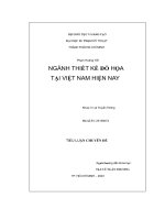 Ngành thiết kế đồ họa tại việt nam hiện nay