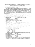 ĐỒ án kỹ thuật thi công