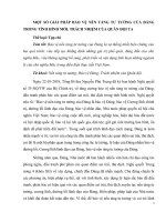 Bảo vệ nền tảng tư tưởng của Đảng: một số giải pháp bảo vệ nền tảng tư tưởng của đảng trong tình hình mới, trách nhiệm của quân đội ta