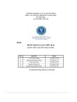 Buổi thảo luận thứ haiquyền tác giả và quyền liên quan đến quyền tác giả 2