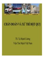 Chẩn đoán và xử trí đột quỵ