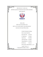 Tiểu luận cuối kỳ quản trị chiến lược đề tài  xây dựng chiến lược kinh doanh cho dự án xe đạp công cộng