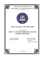 Báo cáo thực tập khoa kinh tế đại học thương mại   công ty tnhh mh global logistics