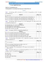 Vấn đề 7  khái niệm vecto   đúng sai