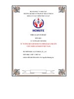 Tiểu luận cuối kỳ tư tưởng hồ chí minh về thời kì quá độ lên chủ nghĩa xã hội ở việt nam