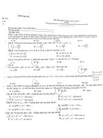 Giữa kì 1 toán 10 đại mỗ 2324
