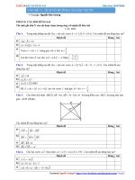 Vấn đề 11  tích vô hướng của hai vecto   đúng sai