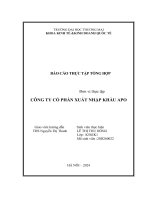 Báo cáo thực tập khoa kinh tế đại học thương mại   công ty cổ phần xnk apo