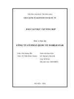 Báo cáo thực tập khoa kinh tế đại học thương mại   công ty tnhh phân phối synnex fpt