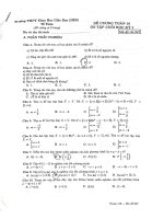Đề cương học kỳ 1 toán 10 khgd 2324