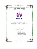 Bộ môn công nghệ phần mềm xây dựng phần mềm quản lý khách sạn