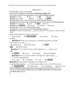 Đề luyện tập môn anh THPT theo forrm 2025 có đáp án