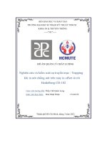 Nghiên cứu và kiểm soát sự truyền mực   trapping khi in ướt chồng ướt trên máy in offset tờ rời heidelberg cd 102