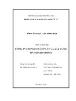 Báo cáo thực tập khoa kinh tế đại học thương mại   công ty cổ phần đá ốp lát và xây dựng hà nội