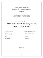 Báo cáo thực tập khoa kinh tế đại học thương mại   công ty cổ phần bưu vận nội địa và quốc tế đông dương