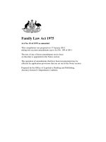 Australia''s Family Law Act