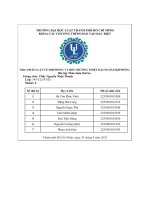 Môn pháp luật về hợp đồng và bồi thường thiệt hại ngoài hợp đồng bài tập thảo luận thứ ba