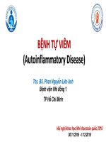 Bệnh tự viêm autoinflammatory disease