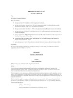 Labour Law of Cambodia [1997]