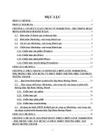 Đề Xuất Giải Pháp Hoàn Thiện Chiến Lược Marketing - Mix Trong Việc Xây Dựng Và Phát Triển Thương Hiệu Tập Đoàn Mường Thanh.docx