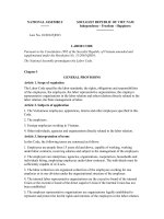 Labour Code of Vietnam [2012]