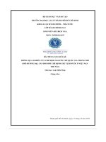 Thông qua nghiên cứu chế định nguyên thủ quốc gia trong thếgiới đương đại, cần đổi mới chế định chủ tịch nước ở việt nanthế nào