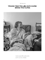 Đồ án k10 trung tâm trị liệu sức khỏe bằng thú cưng