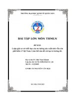 Đề bài luận giải cơ sở triết học của tư tưởng sản xuất nhỏ vẫn còn phổ biến ở việt nam  làm thế nào để cải tạo tư tưởng đó