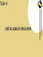 Slide tiểu luận chứng khoán phái sinh