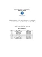 môn học hợp đồng và bồi thường thiệt hại ngoài hợp đồngbài thảo luận thứ ba vấn đề chung của hợp đồng tiếp