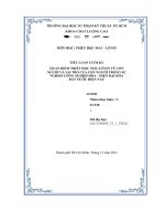 tiểu luận cuối kỳ quan điểm triêt học mc lênin về con người và vai trò của con người trong sự nghiệp công nghiệp hóa hiện đại hóa đất nước hiện nay