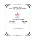 báo cáo thực tập tốt nghiệp công ty spartronics việt nam