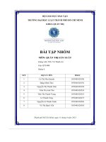 dự báo nhu cầu nhân lực một ngành nghề mà các bạn lựachọn theo phương pháp định tính có phân tích tích dữ liệu chứng minh