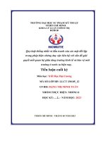 quy luật thống nhất và đấu tranh của các mặt đối lập trong phép biện chứng duy vật liên hệ với vấn đề giải quyết mối quan hệ giữa tăng trưởng kinh tế và bảo vệ môi trường ở nước ta hiện nay